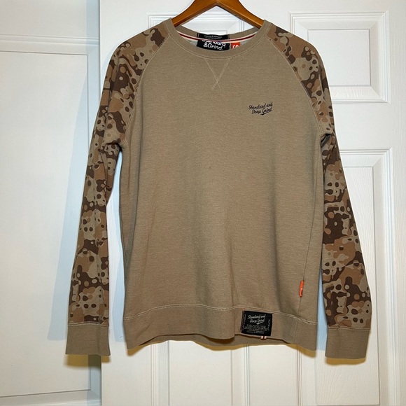 Standard and Deep Grind Camo Crewneck Sweatshirt - Picture 1 of 7